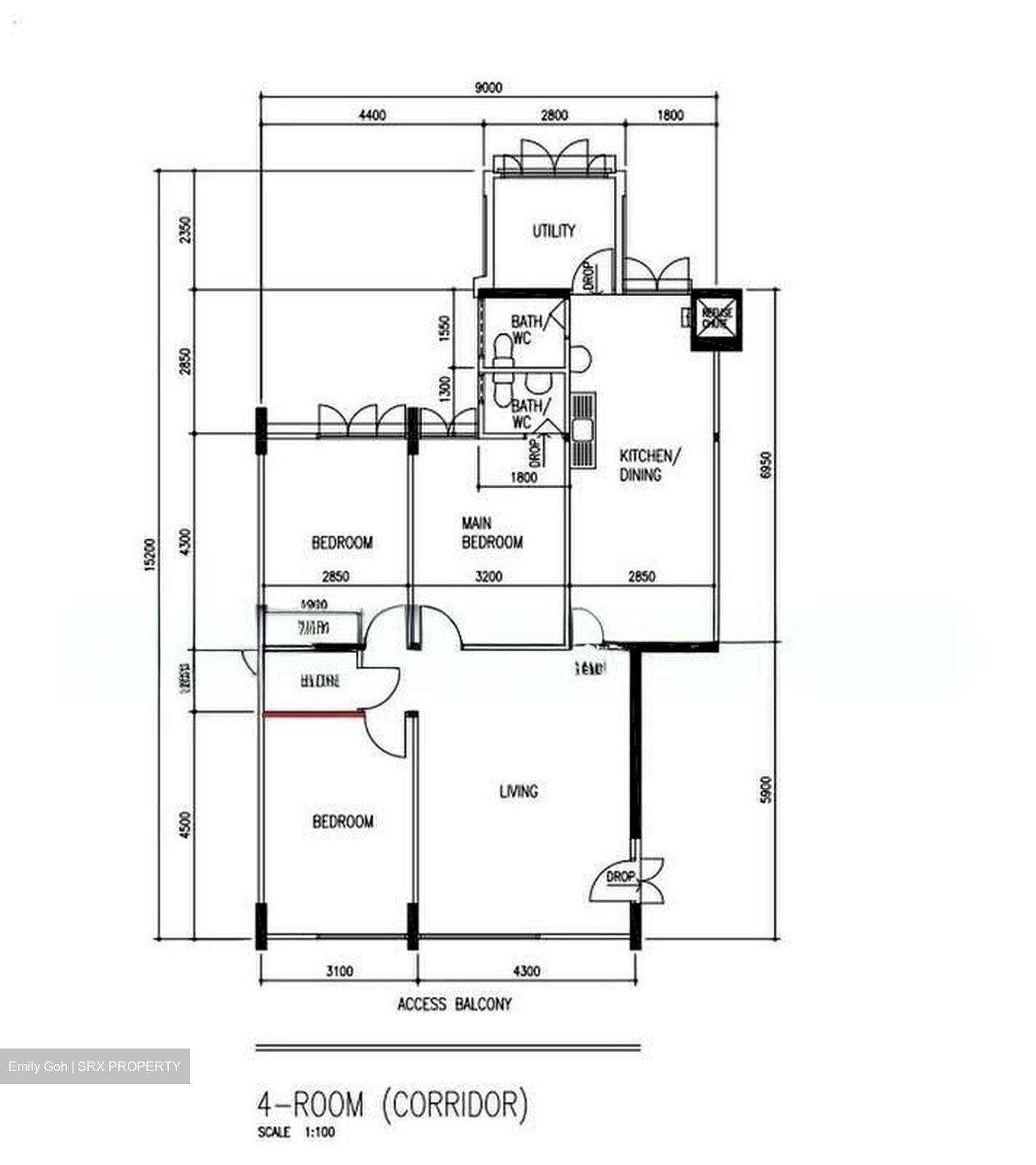 Blk 34 Marsiling Sapphire (Woodlands), HDB 4 Rooms #603633151